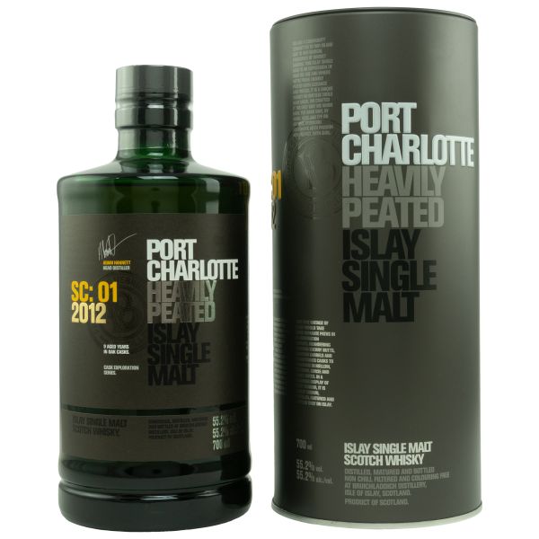 Port Charlotte Heavily Peated 2012 SC:01